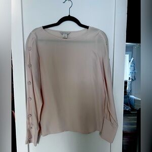Club Monaco Pale Pink Blouse size small